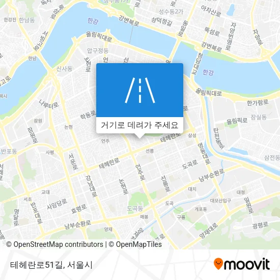 테헤란로51길 지도