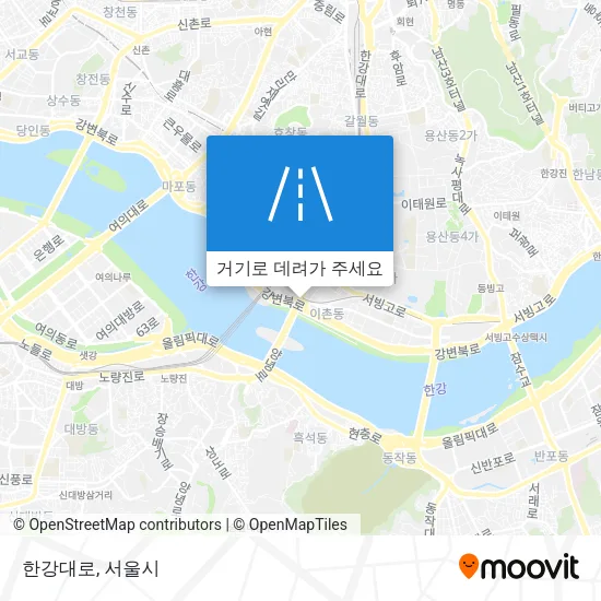 한강대로 지도