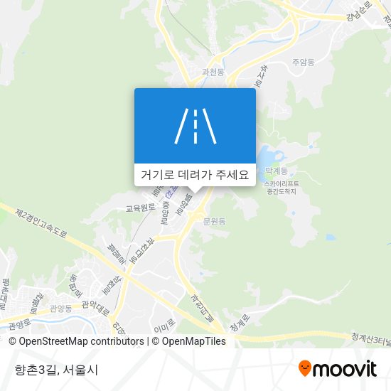 향촌3길 지도