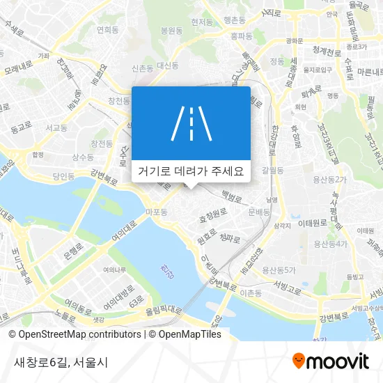 새창로6길 지도