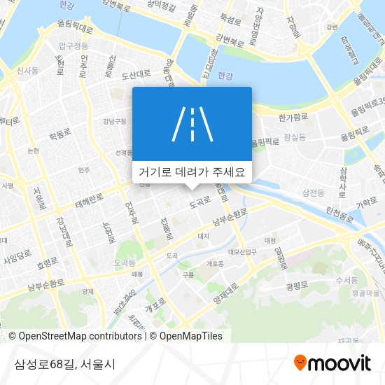 삼성로68길 지도