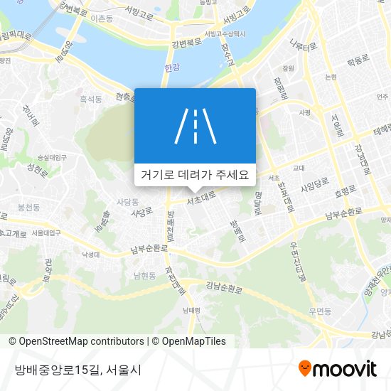 방배중앙로15길 지도