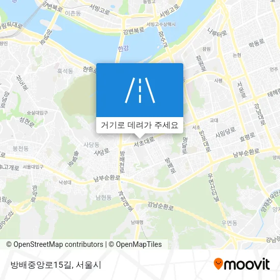 방배중앙로15길 지도