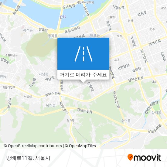 방배로11길 지도