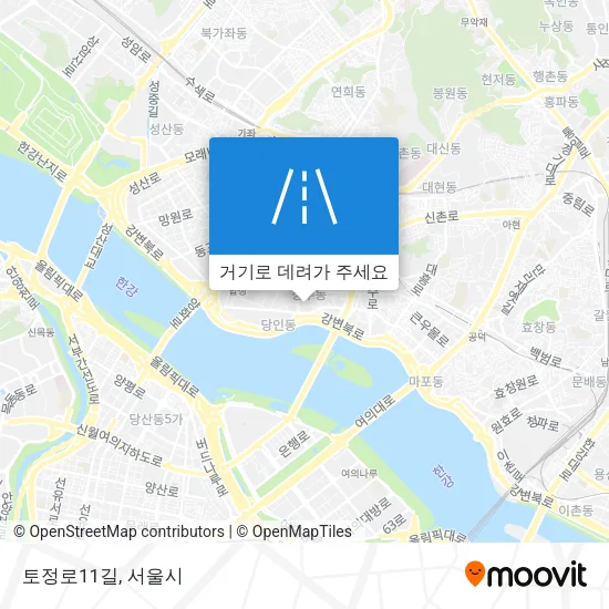 토정로11길 지도