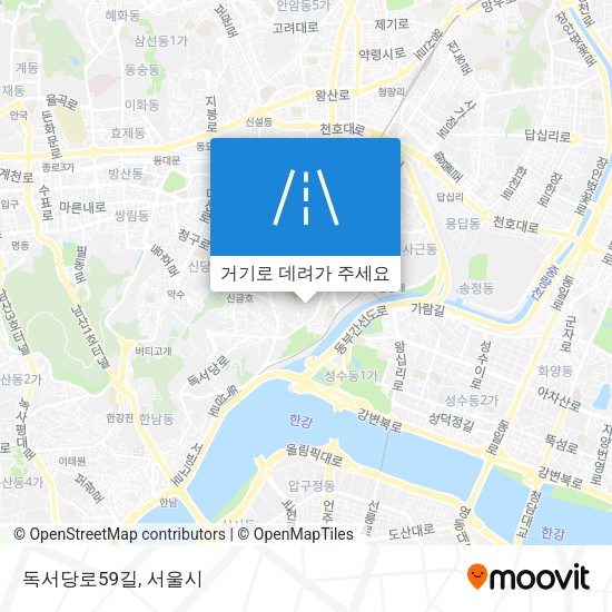 독서당로59길 지도