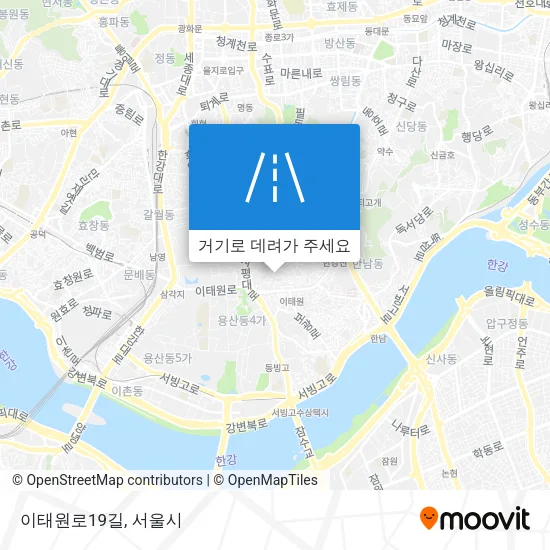 이태원로19길 지도