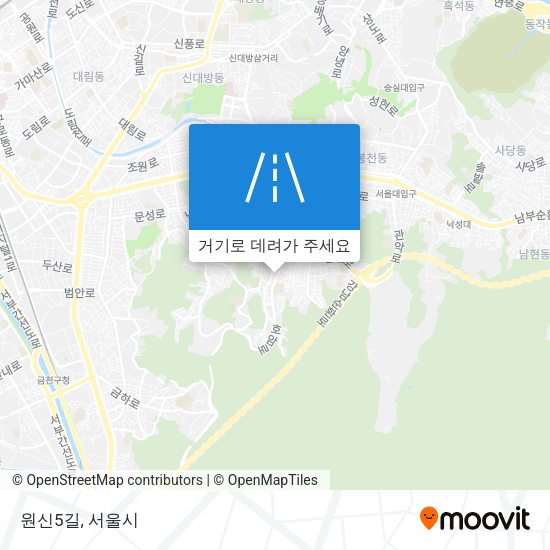 원신5길 지도
