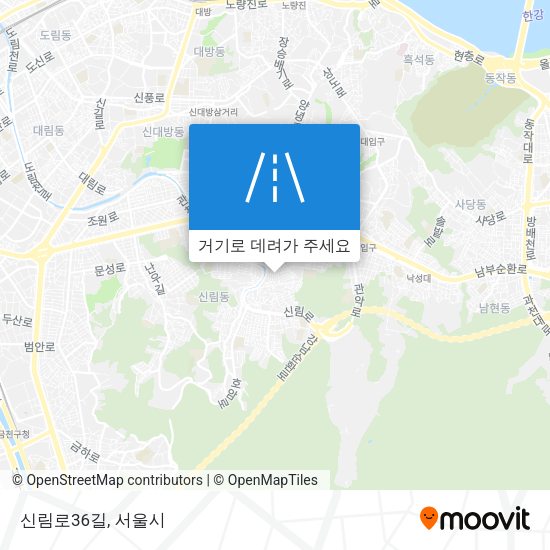 신림로36길 지도