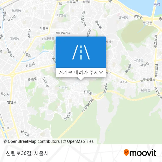 신림로36길 지도