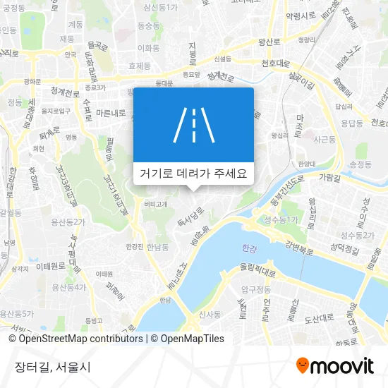 장터길 지도