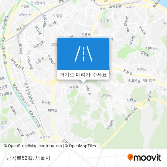 난곡로52길 지도