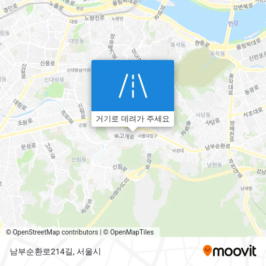 남부순환로214길 지도