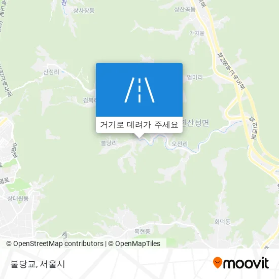 불당교 지도