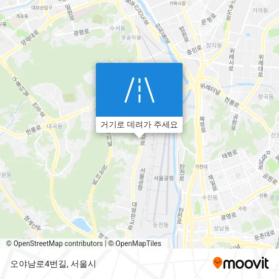오야남로4번길 지도