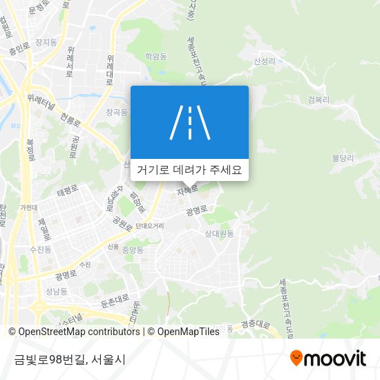 금빛로98번길 지도