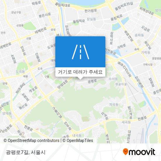 광평로7길 지도
