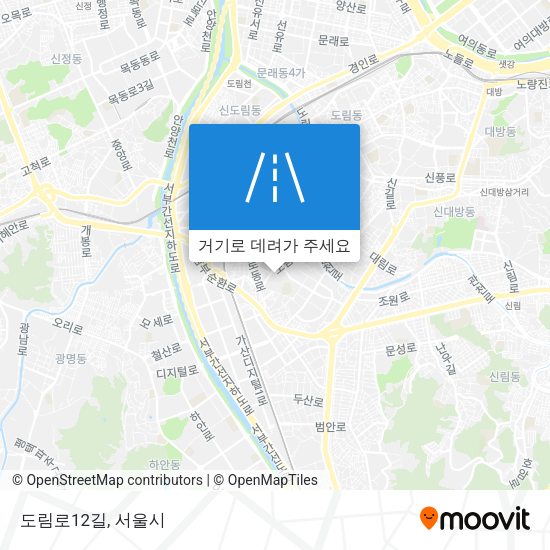 도림로12길 지도