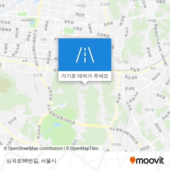 심곡로98번길 지도