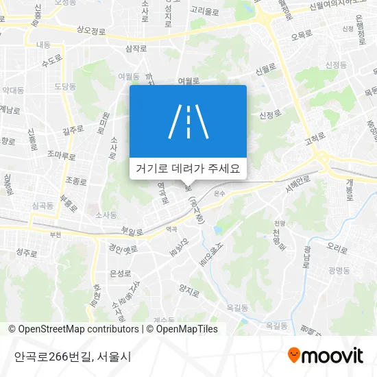 안곡로266번길 지도