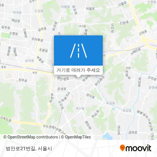 범안로21번길 지도