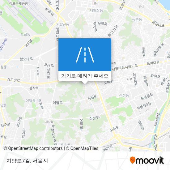 지양로7길 지도