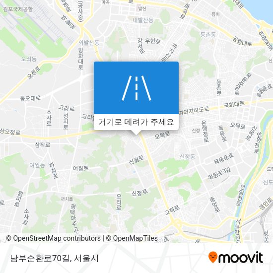 남부순환로70길 지도