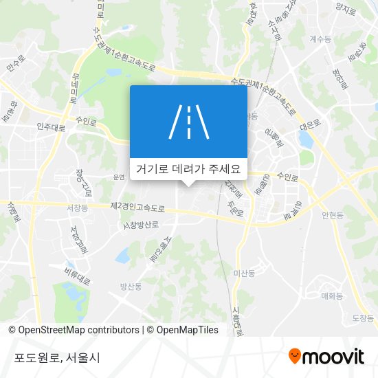 포도원로 지도