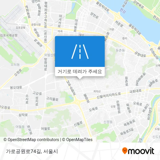 가로공원로74길 지도