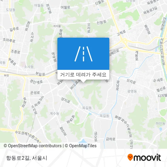 항동로2길 지도