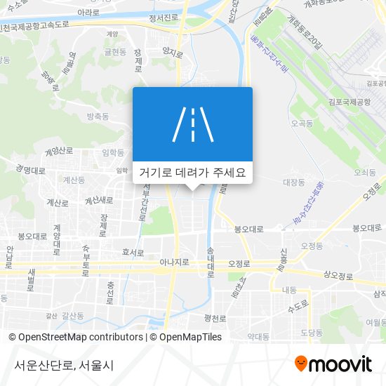 서운산단로 지도