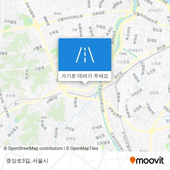 중앙로3길 지도