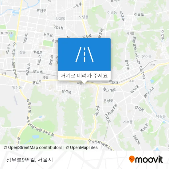 성무로9번길 지도