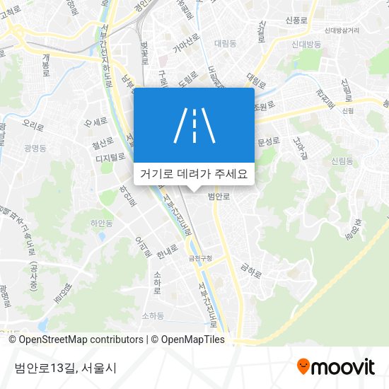 범안로13길 지도