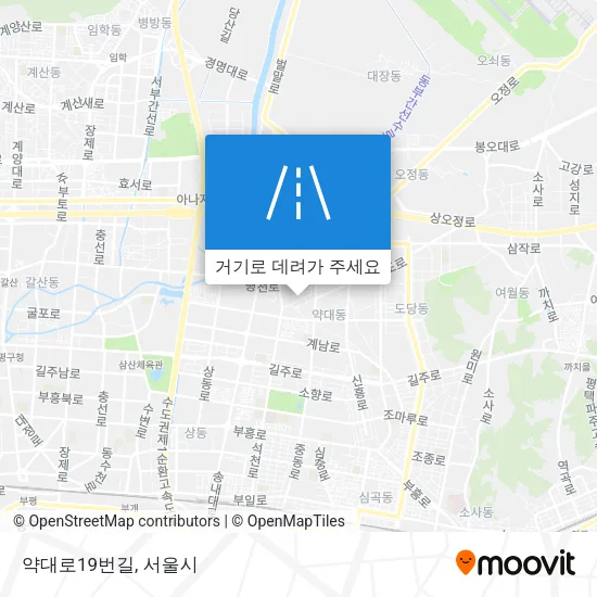약대로19번길 지도