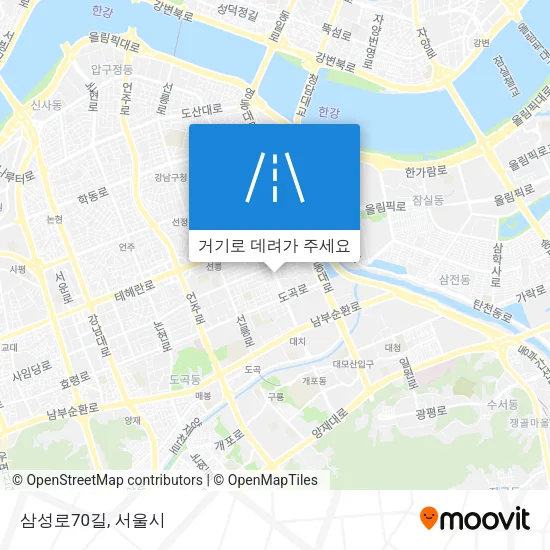 삼성로70길 지도