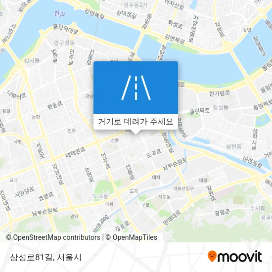 삼성로81길 지도