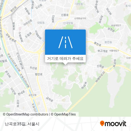난곡로35길 지도