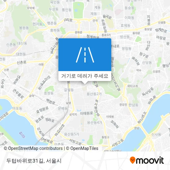 두텁바위로31길 지도