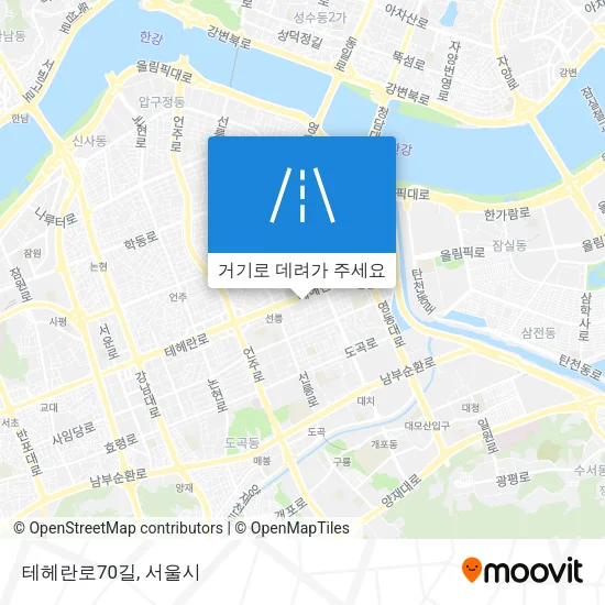 테헤란로70길 지도