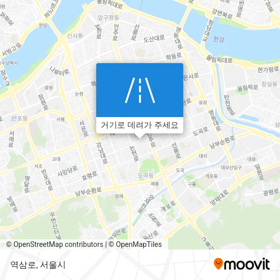 역삼로 지도