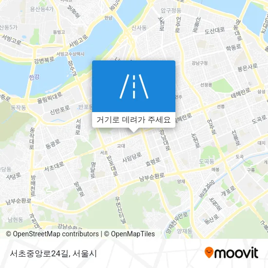 서초중앙로24길 지도