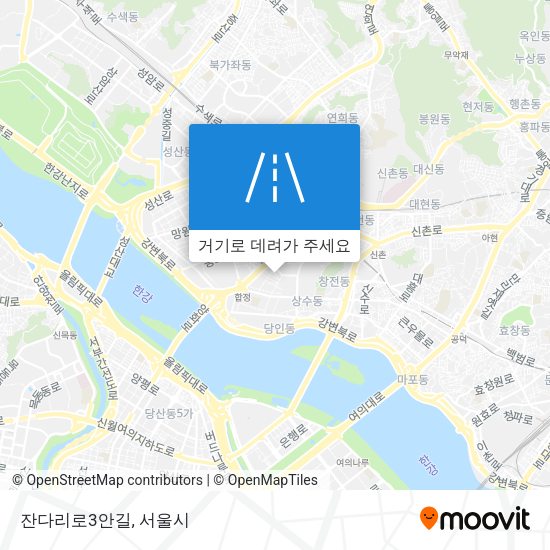 잔다리로3안길 지도