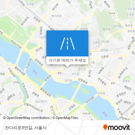 잔다리로3안길 지도