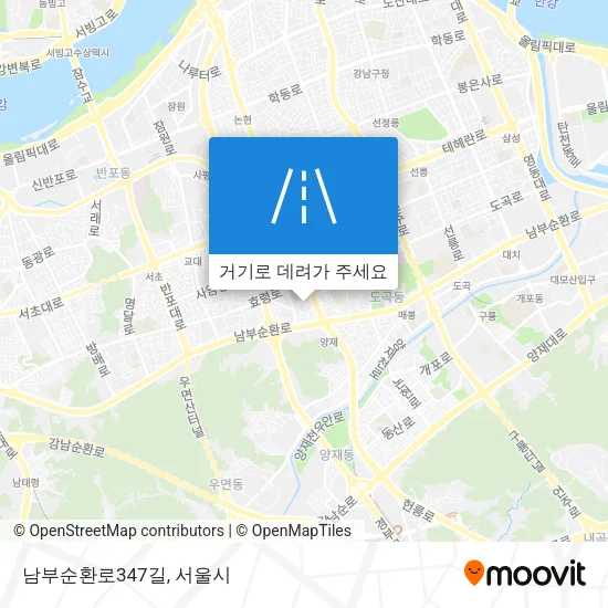 남부순환로347길 지도