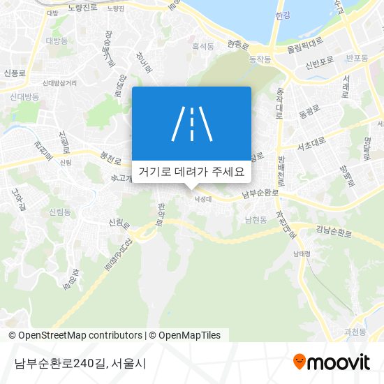 남부순환로240길 지도