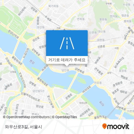 와우산로3길 지도