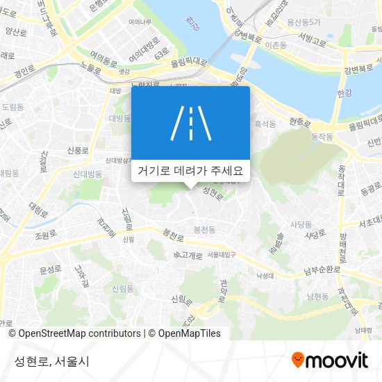 성현로 지도
