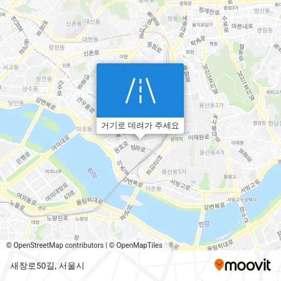 새창로50길 지도