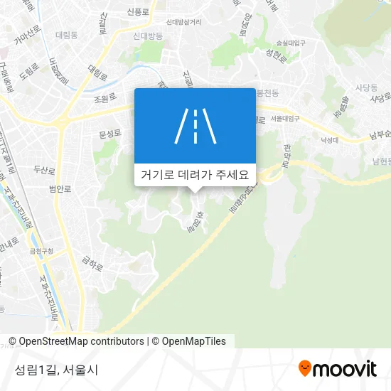 성림1길 지도